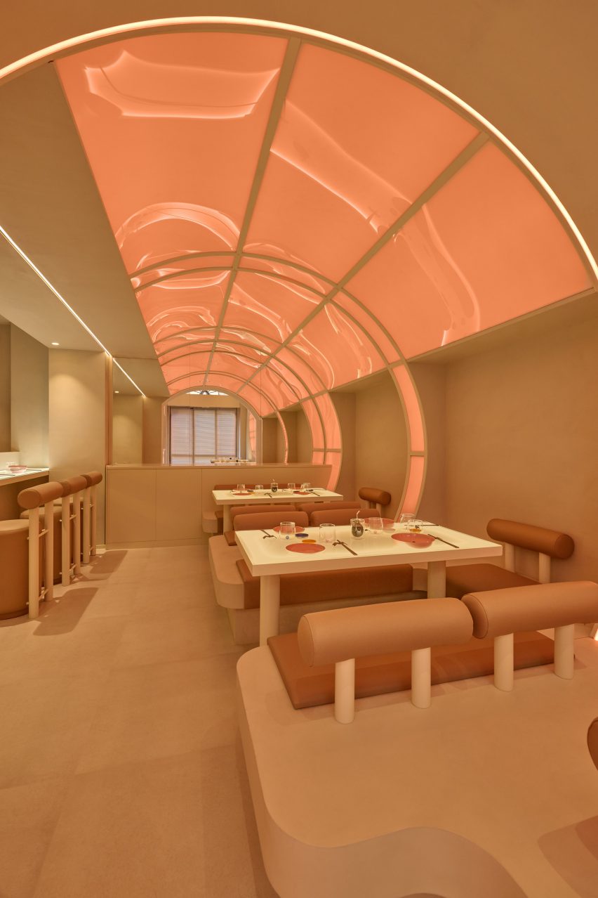 ICHI Station restaurant in Milan by Masquespacio