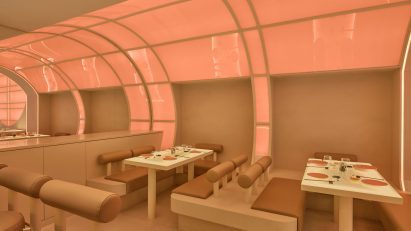 ICHI Station restaurant in Milan by Masquespacio