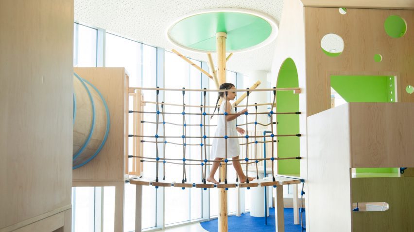 Indoor playground in Tel Aviv designed by Sarit Shani Hay