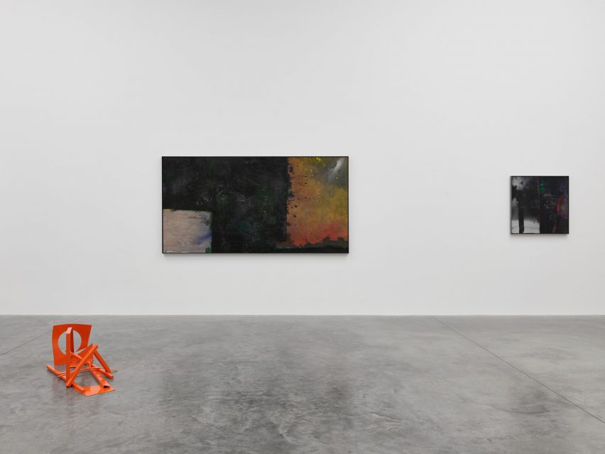 Exhibition view of Land at White Cube Bermondsey