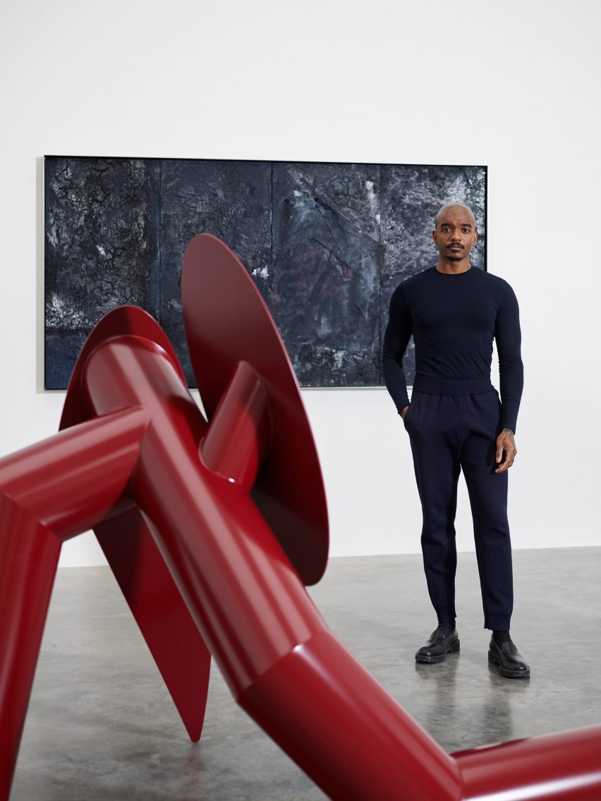 Designer Samuel Ross at Land exhibition