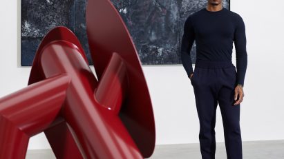 Designer Samuel Ross at Land exhibition