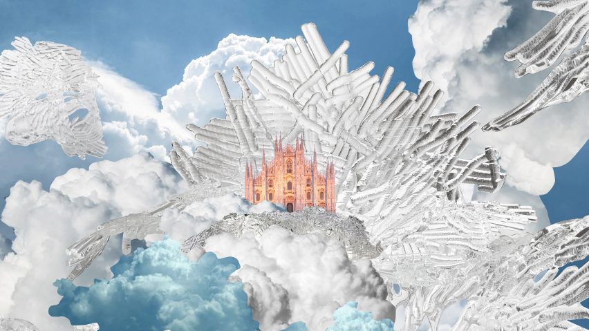 Cloud glass lighting installation by Maxim Velčovský for Lasvit