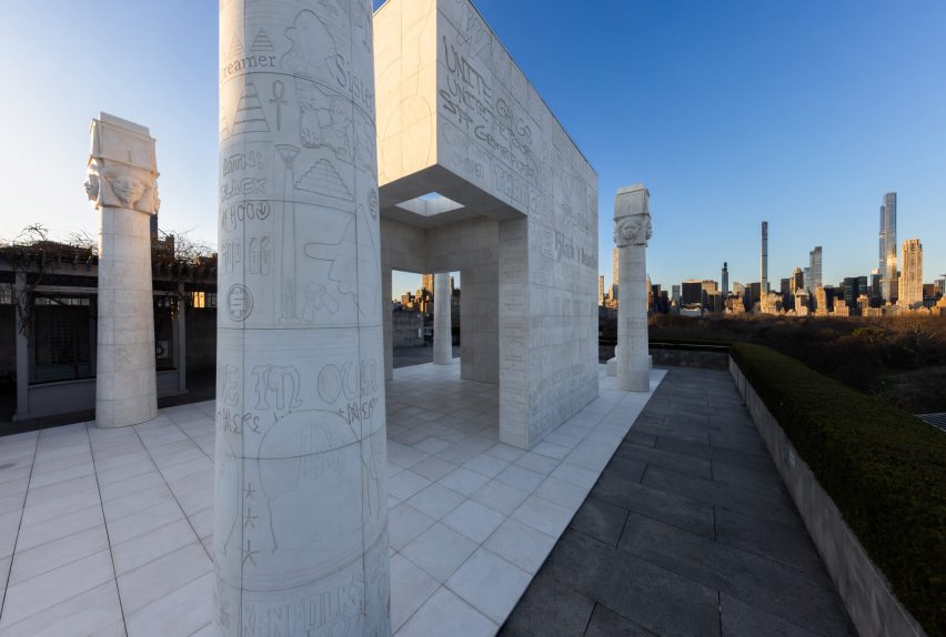 Lauren Halsey eastside of south central los angeles hieroglyph prototype architecture (I)