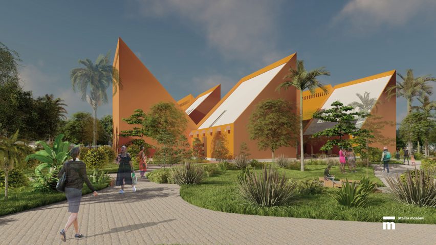 Ellen Johnson Sirleaf Presidential Center for Women and Development in Monrovia, Liberia, by Mariam Kamara / Atelier Masōmī