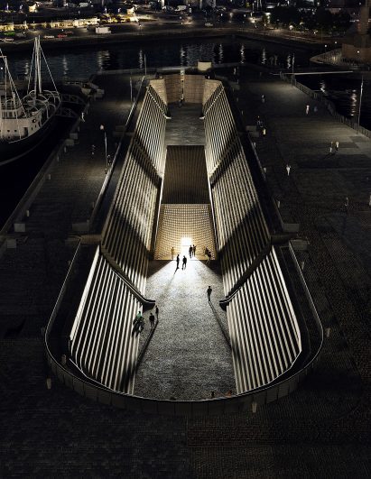 Canning Dock pavilion by Asif Khan and Theaster Gates