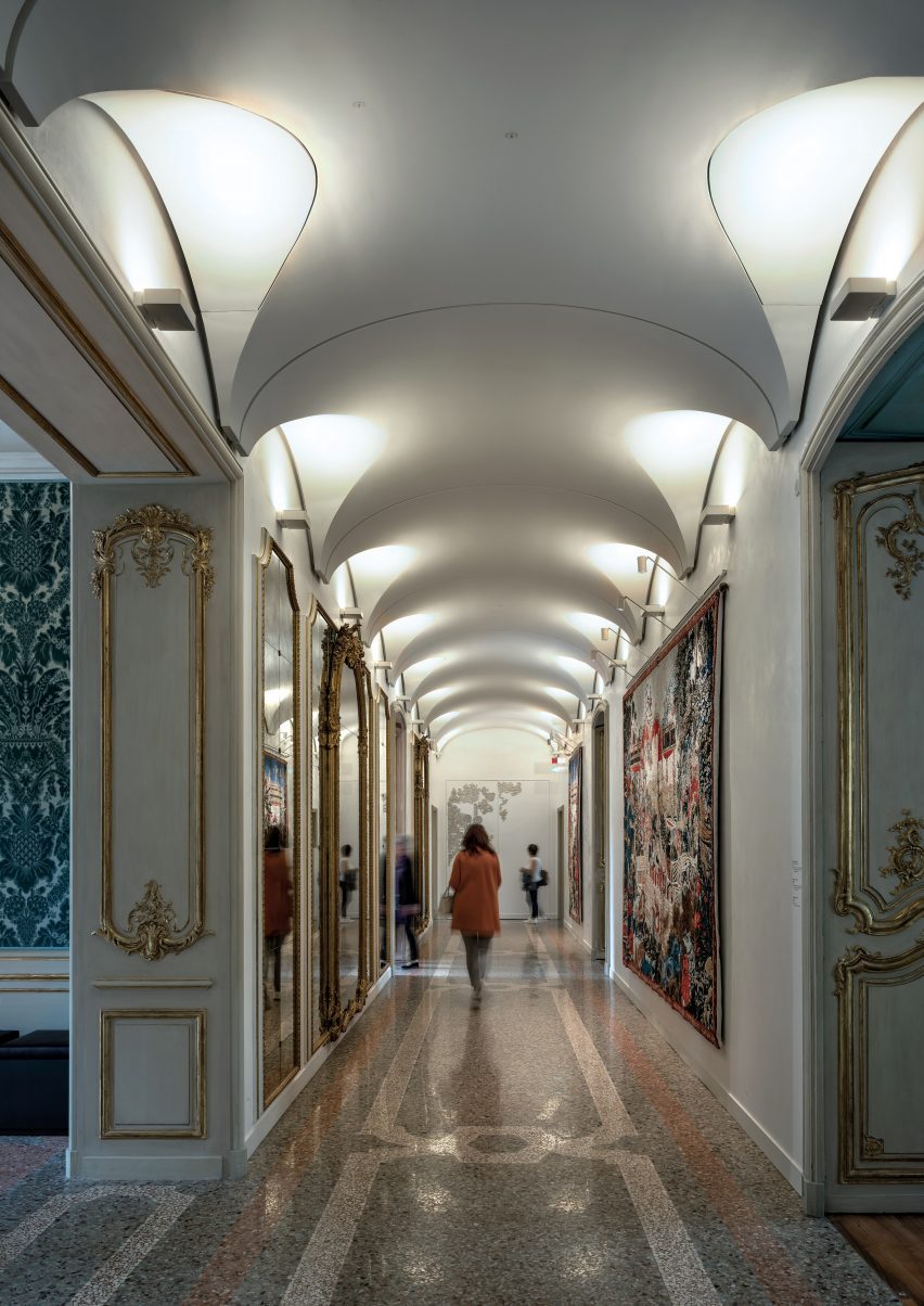 Interior of Fondazione Luigi Rovati Museum by Mario Cucinella Architects
