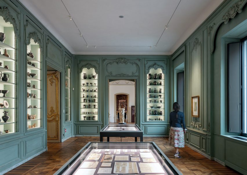 Interior of Fondazione Luigi Rovati Museum by Mario Cucinella Architects