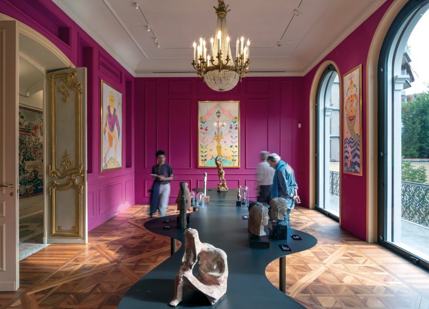 Interior of Fondazione Luigi Rovati Museum by Mario Cucinella Architects