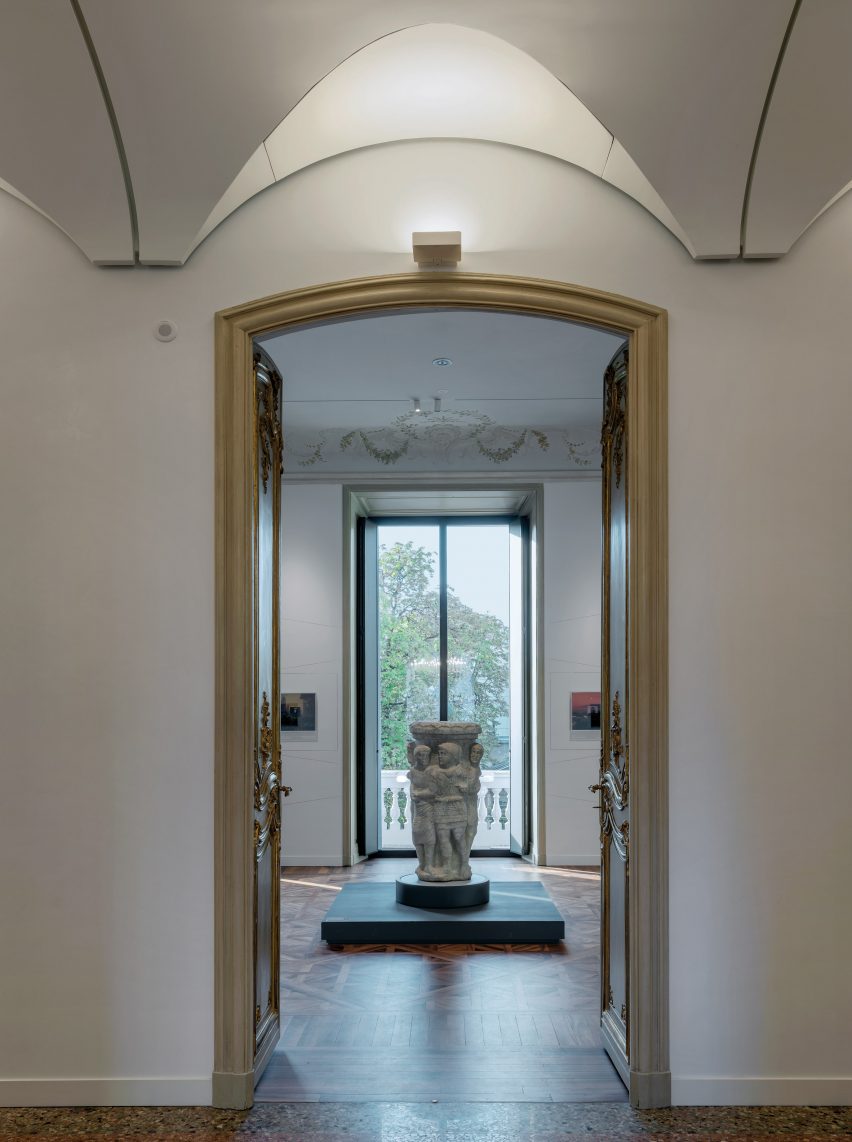 Interior of Fondazione Luigi Rovati Museum by Mario Cucinella Architects