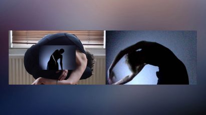 photos of a person dancing by a student at Central Saint Martins