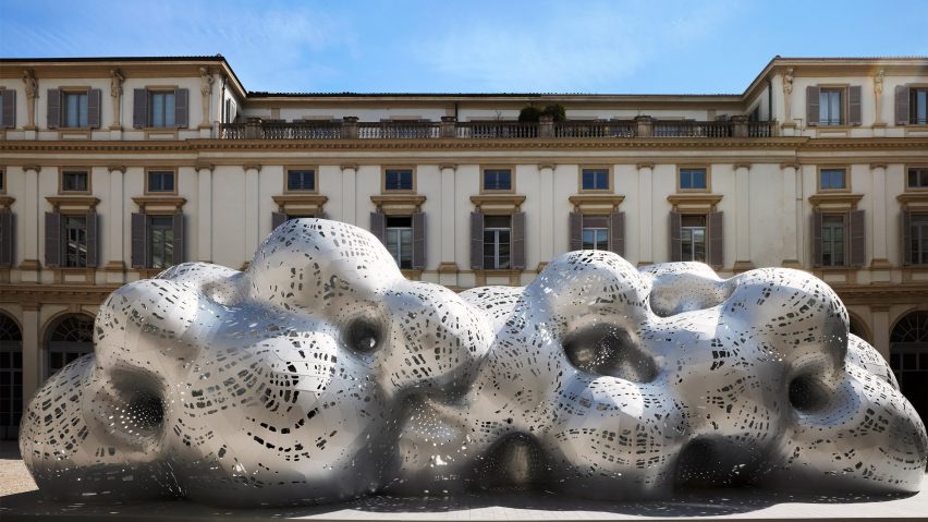 Marc Fornes pavilion for Louis Vuitton