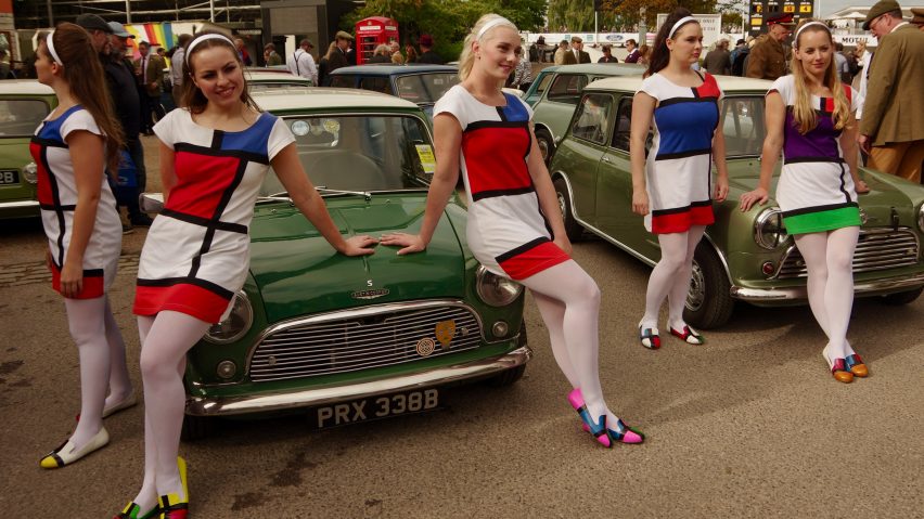 Models wearing Mary Quant dresses