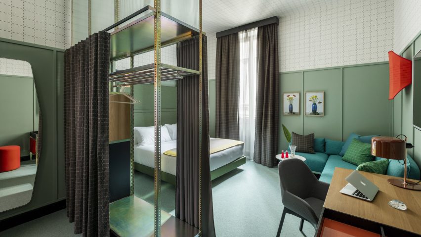 Milan hotel interior