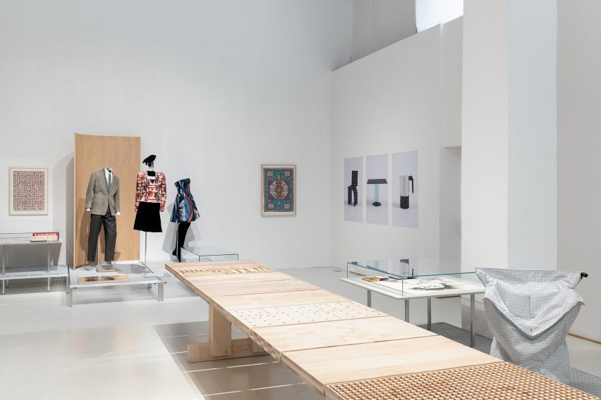 Photo of the Text temporary exhibition at the Museo del Design Italiano