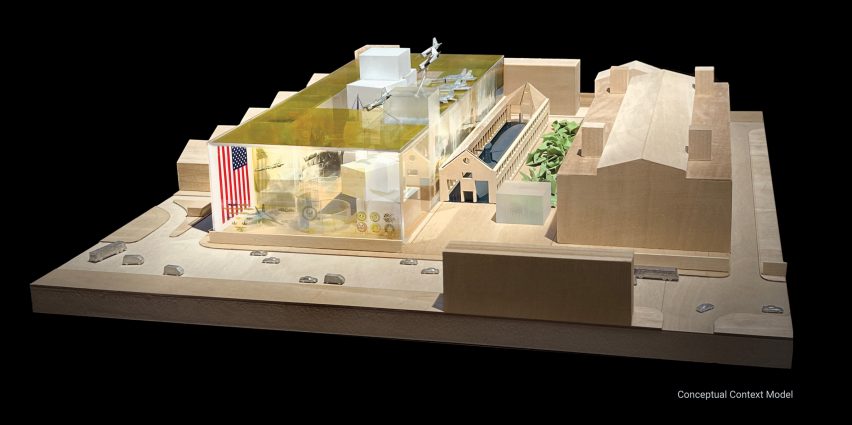 Navy Museum plan by Frank Gehry