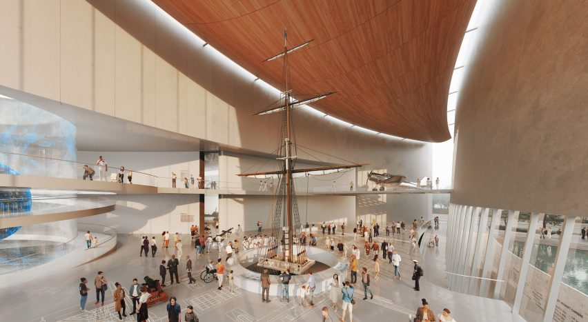 Navy Museum by Perkins&Will interior