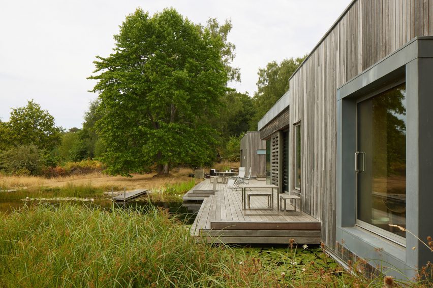 New Forest House in Hampshire designed by Pad Studio