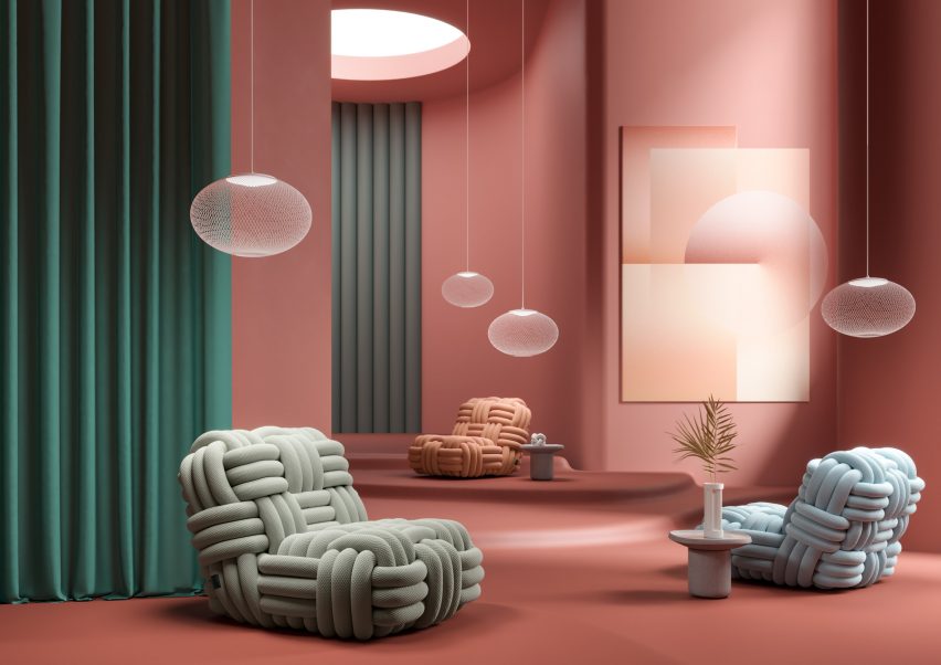 Knitty Chair by Nika Zupanc for Moooi