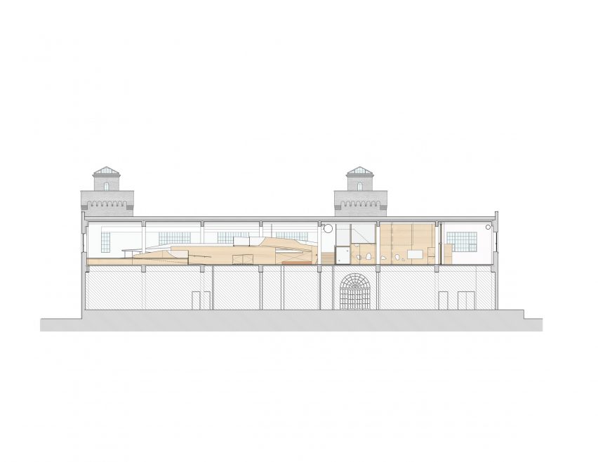 Section of the Bronx Children's Museum by On'Neill McVoy