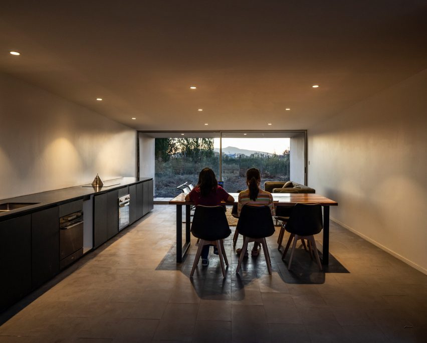 Kitchen and dining room