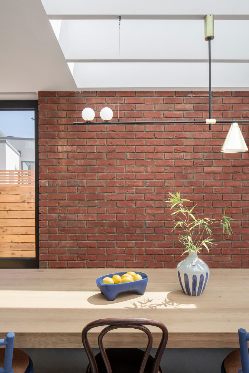 Interior of Pink House by Courtney McDonnell Studio