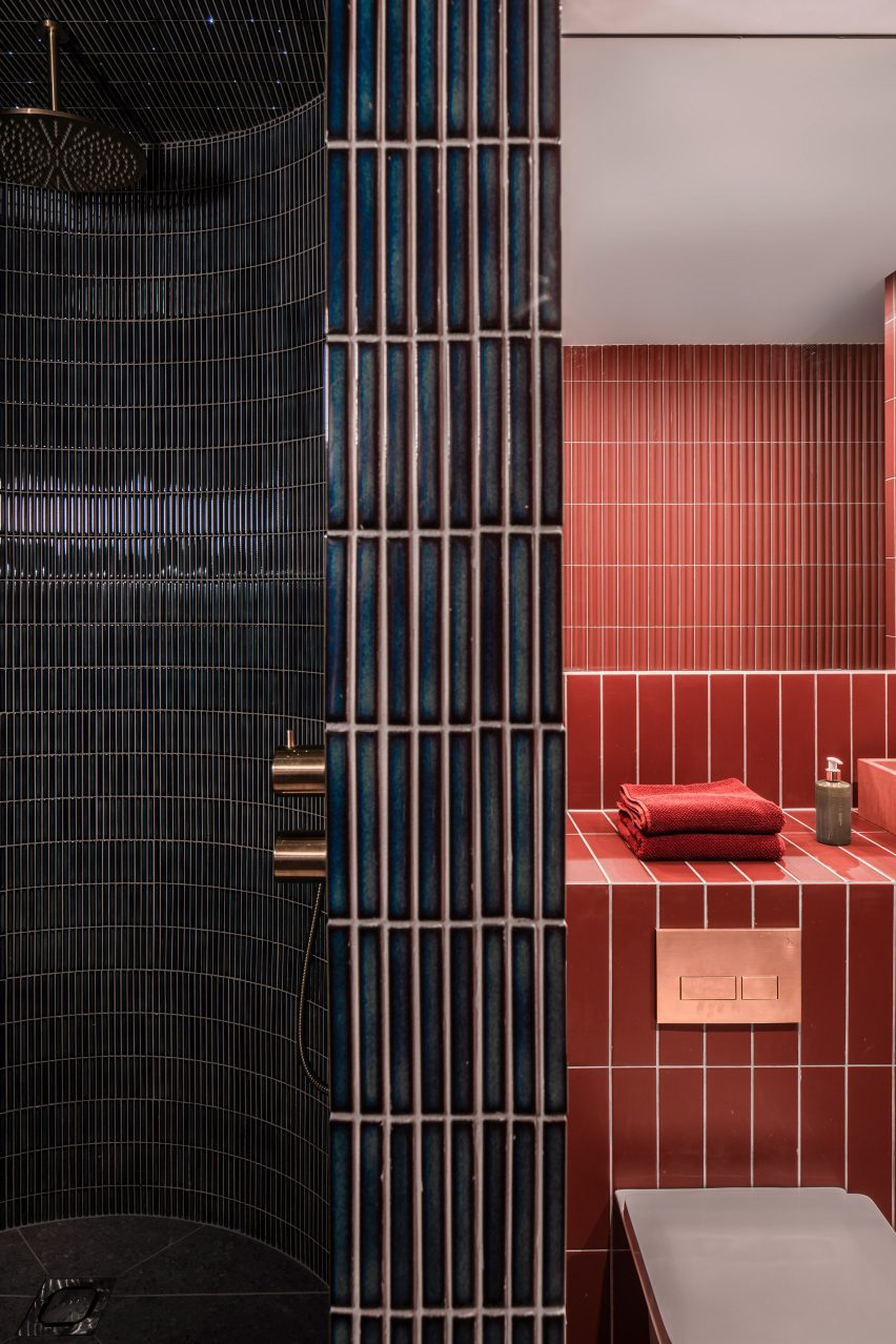 Interior of Pink House by Courtney McDonnell Studio