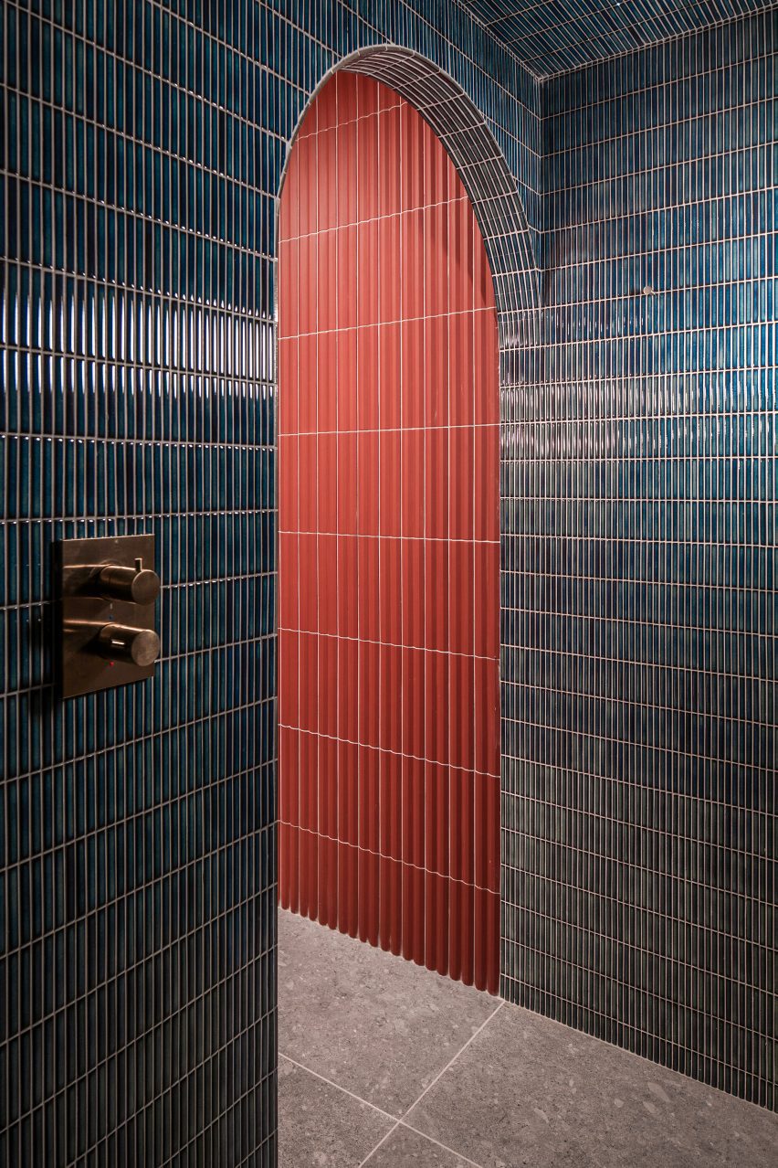 Interior of Pink House by Courtney McDonnell Studio
