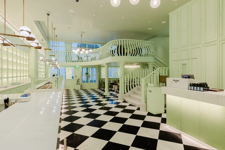 Prada Caffè at Harrods