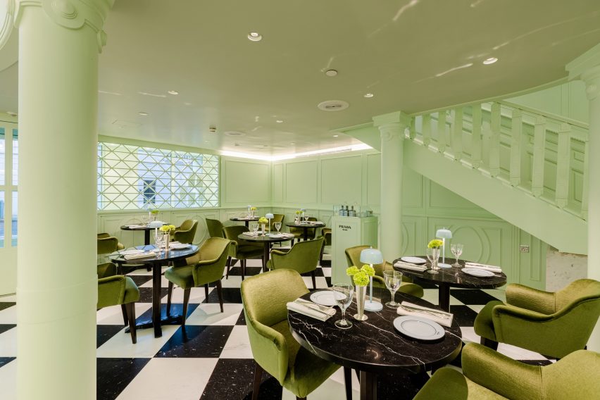 Prada Caffè at Harrods