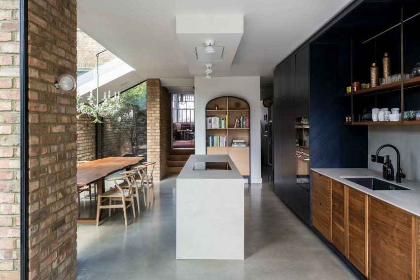 Interior of Queen's Park House by Rise Design Studio