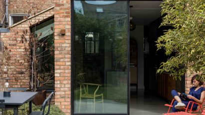 Exterior of Queen's Park House by Rise Design Studio