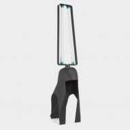 Photo of floor lamp by Rick Owens
