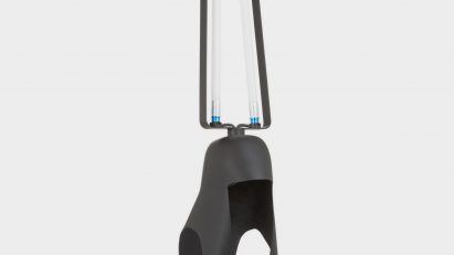 Photo of floor lamp by Rick Owens