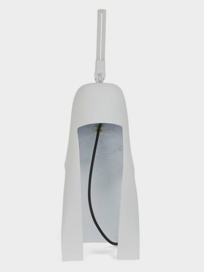 Photo of white helmet with light