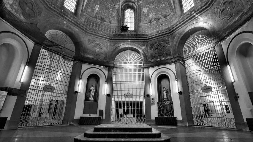 Exhibition in a prison during Milan design week