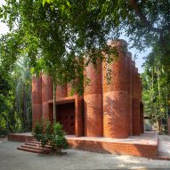 Exterior of Shah Muhammad Mohshin Khan Mausoleum in Bangladesh by Sthapotik