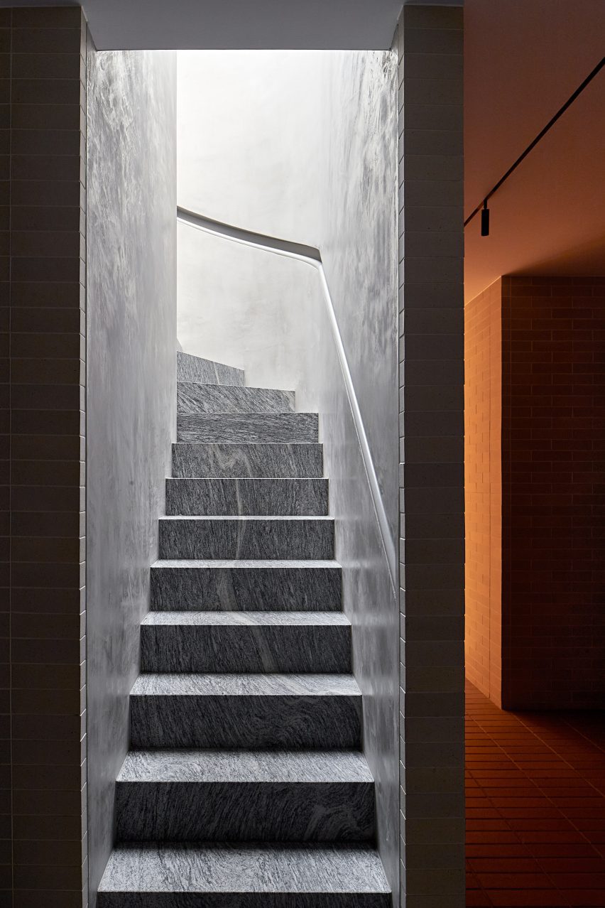 Interior of St Martins Lane extension in Melbourne by Matt Gibson Architecture + Design