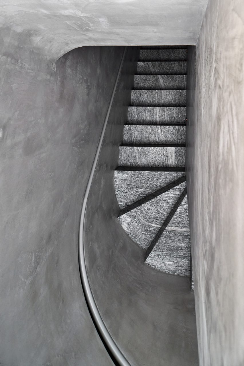Interior of St Martins Lane extension in Melbourne by Matt Gibson Architecture + Design