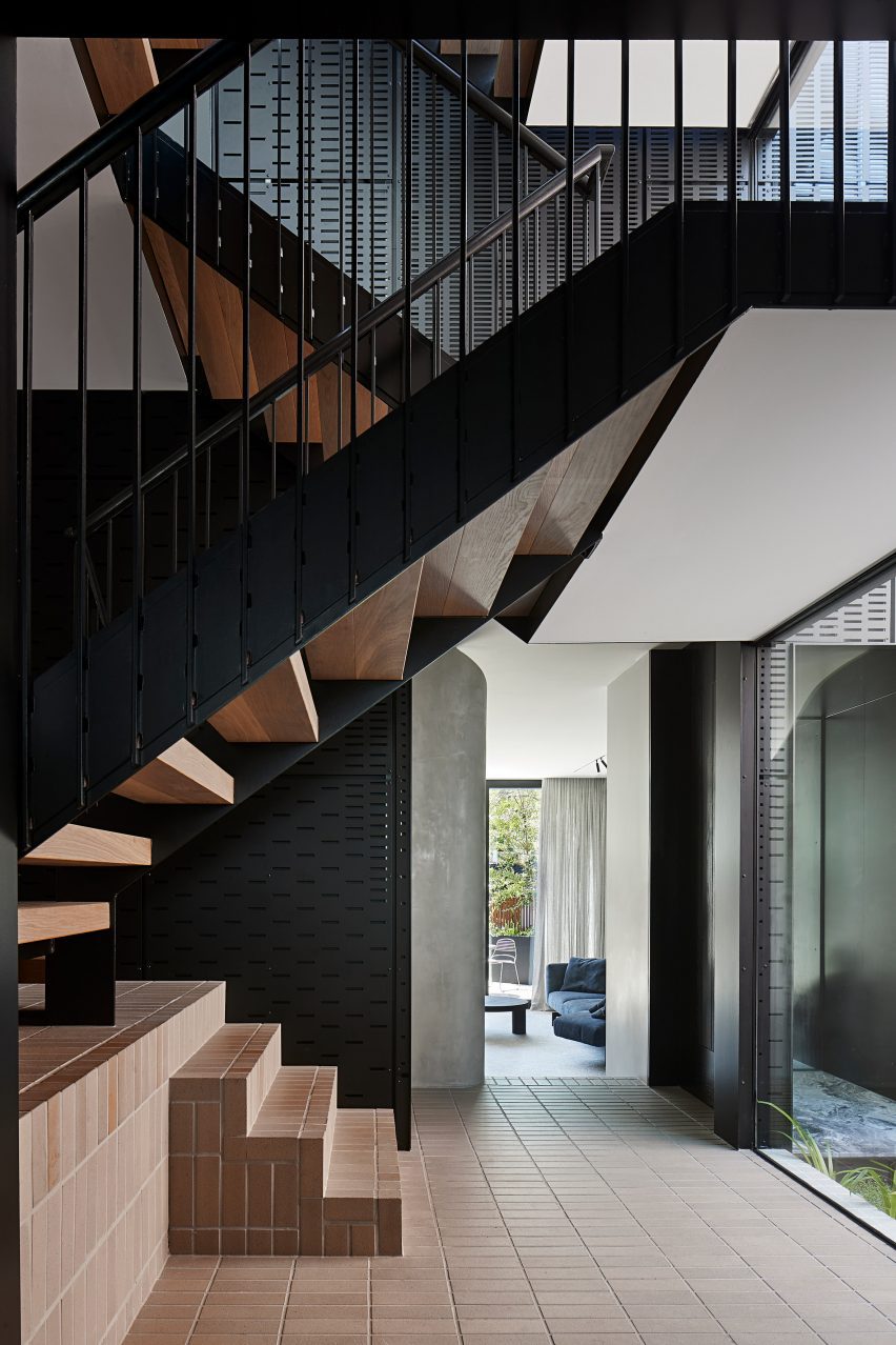 Interior of St Martins Lane extension in Melbourne by Matt Gibson Architecture + Design