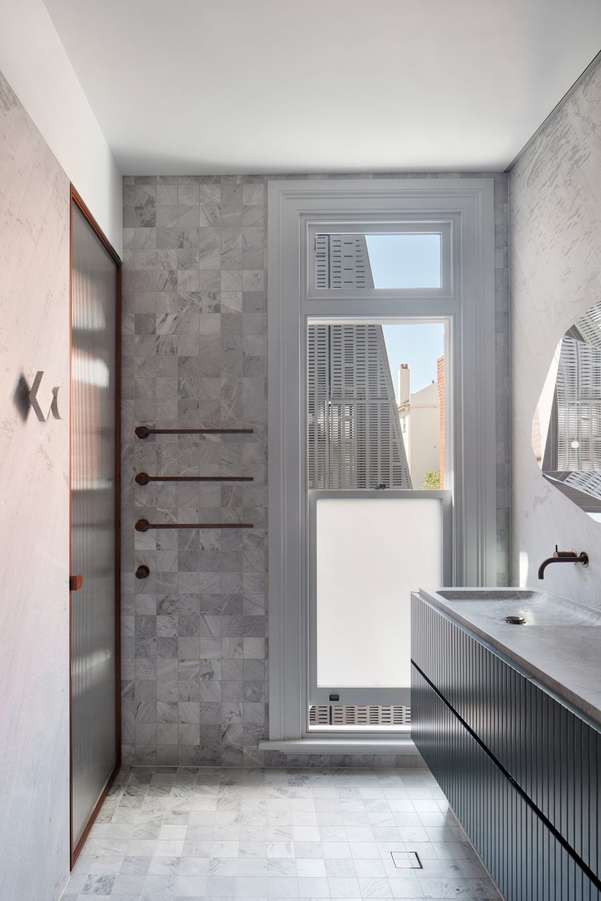 Interior of St Martins Lane extension in Melbourne by Matt Gibson Architecture + Design
