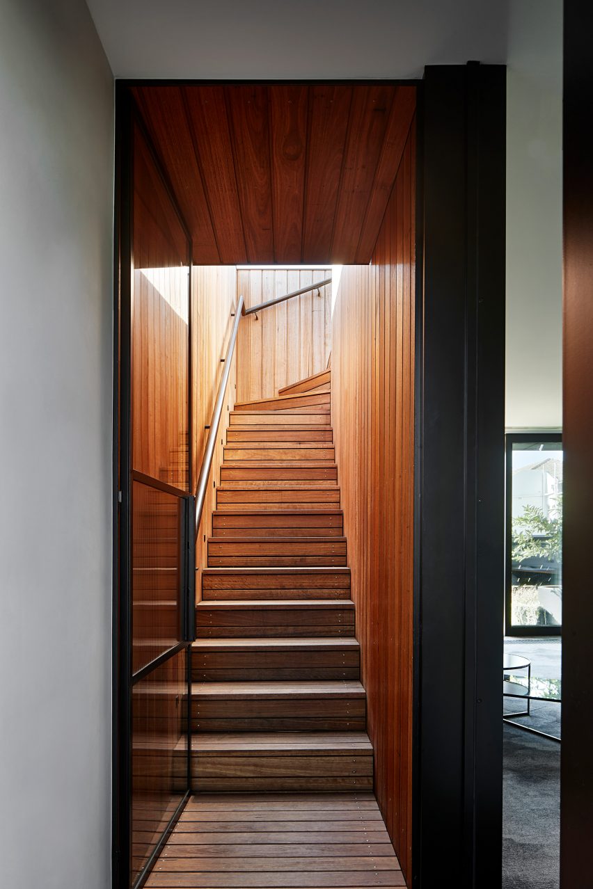 Interior of St Martins Lane extension in Melbourne by Matt Gibson Architecture + Design