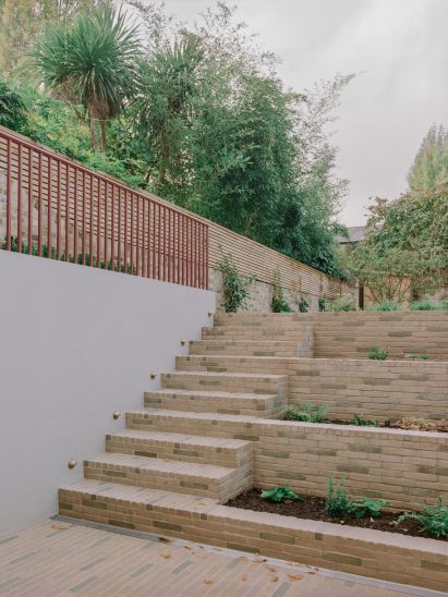 Sunken courtyard