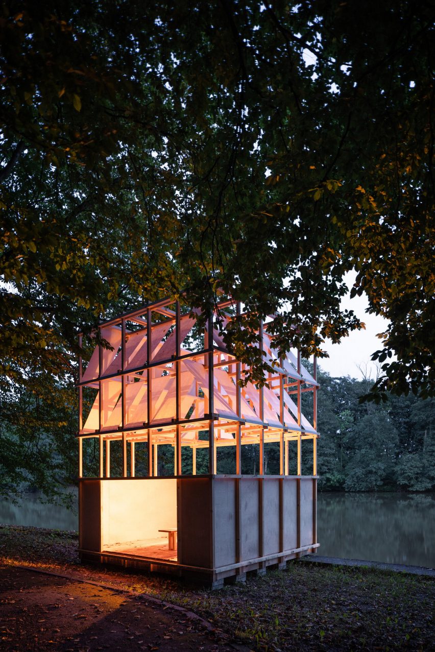 Tea House Pavilion by Grau Architects