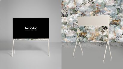 Moooi fabric on LG screen