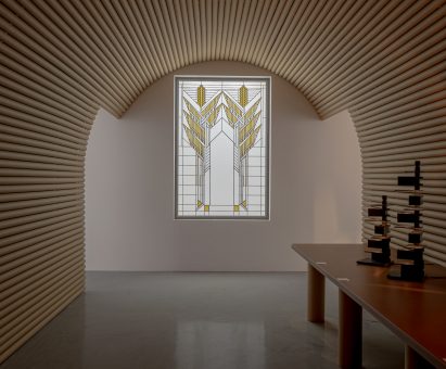 Taliesin light exhibition at Milan design week