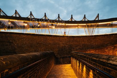 Rooftop bar in London
