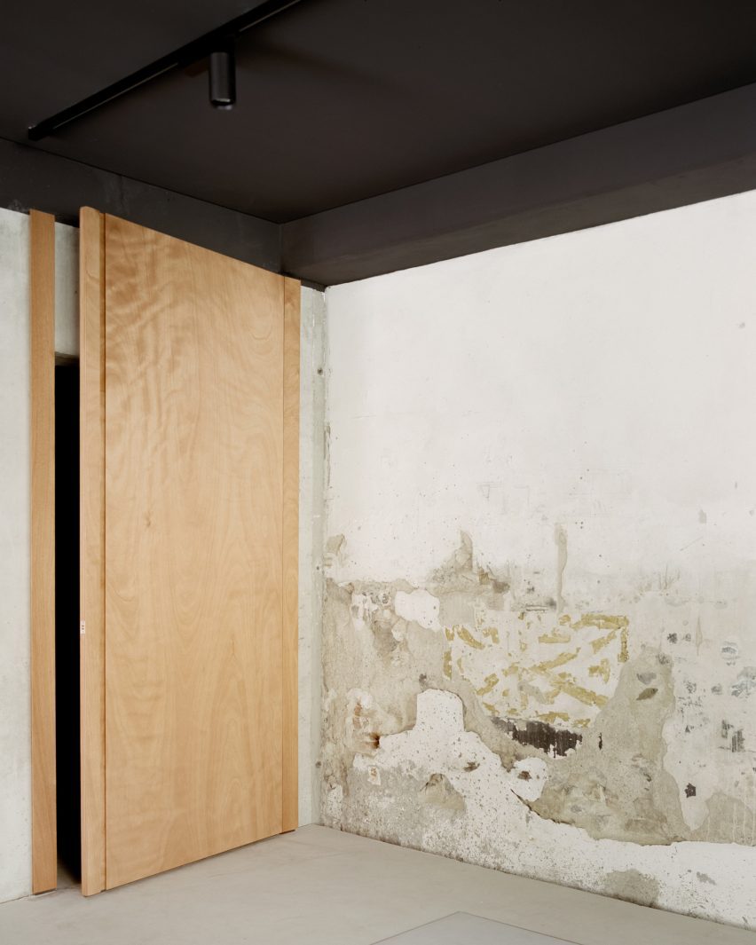 Interior of Threshold and Treasure art gallery in Italy by AMAA