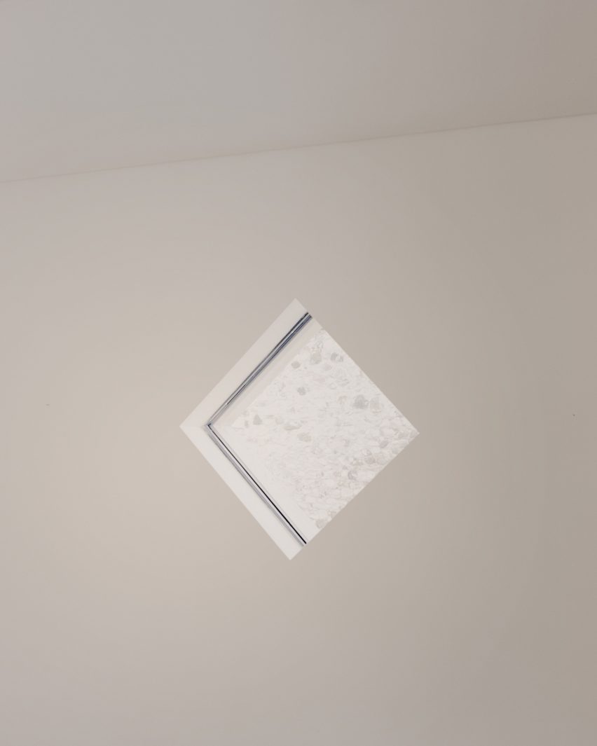Interior of Threshold and Treasure art gallery in Italy by AMAA