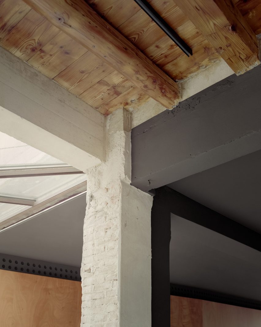 Interior of Threshold and Treasure art gallery in Italy by AMAA